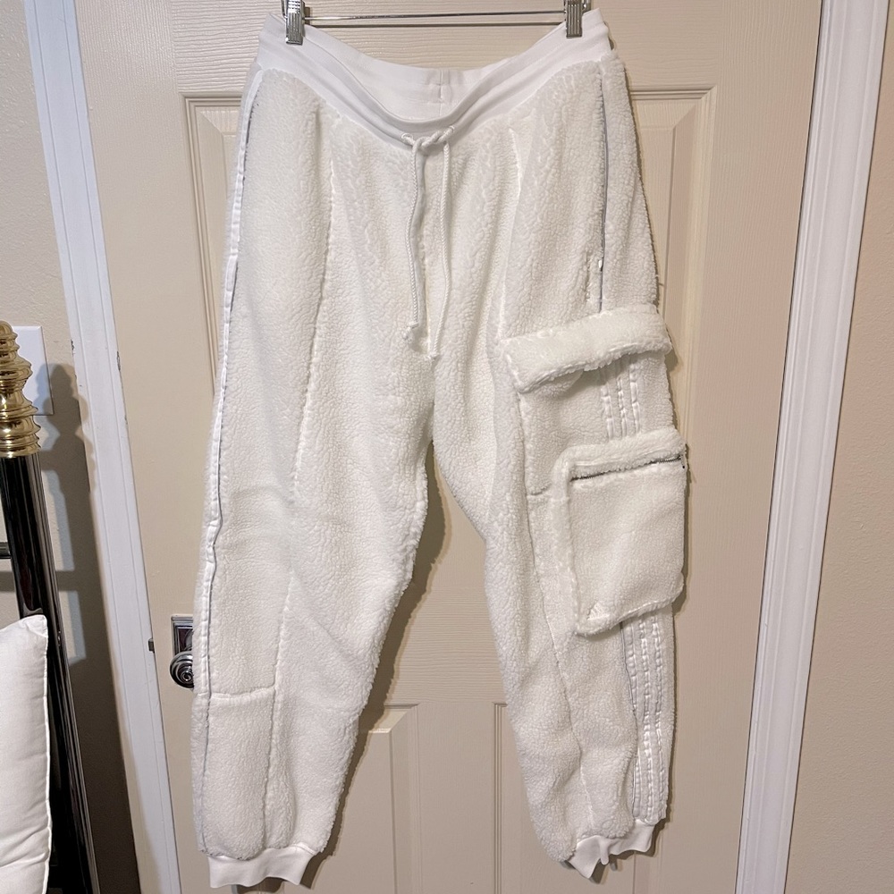 Adidas Ivy Park Teddy Cargo Pants L
